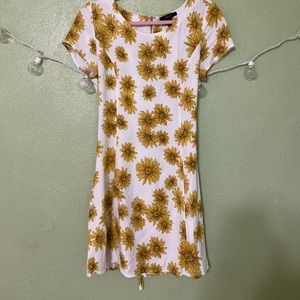 Mini sunflower dress